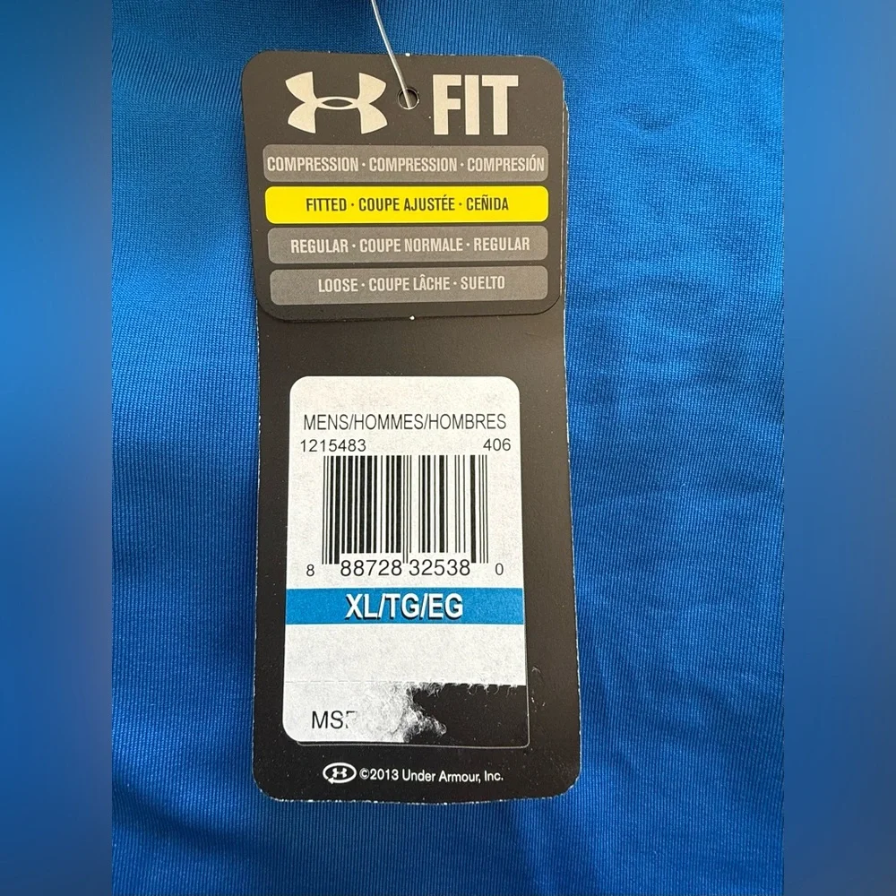 NWT Under Armour Men’s Cold Gear Mock Turtleneck - Picture 4 of 9